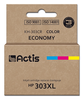 Attēls no Actis KH-303CR ink for HP printer, replacement HP 303XL T6N03AE; Premium; 18ml; 415 pages; colour