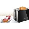 Picture of Bosch TAT7203 toaster 2 slice(s) 1050 W Black, Stainless steel