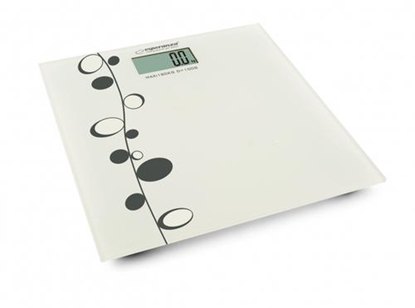Attēls no Esperanza EBS005 personal scale Rectangle White Electronic personal scale