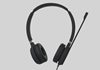 Picture of Yealink UH36 Dual Headset Wired Head-band Office/Call center USB Type-A Black, Silver