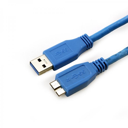 Attēls no Sbox USB 3.0 A. -> Micro USB 3.0 B. M/M 1.5M USB30-MICROUSB