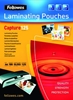 Изображение Fellowes Glossy 125 Micron Card Laminating Pouch - 65x95 mm