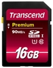 Picture of Transcend SDHC              16GB Class 10 UHS-I 400x Premium