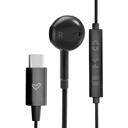 Picture of Energy Sistem Earphones Smart 2 Type C, Black | Energy Sistem | Wired Earphones | Smart 2 Type-C | Wired | In-ear | Microphone | Black