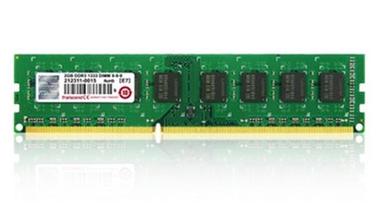 Attēls no Pamięć Transcend DDR3, 4 GB, 1333MHz, CL9 (TS512MLK64V3H)