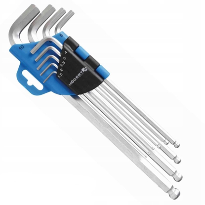 Picture of Atslēgu komplekts Ballpoint 9gab.