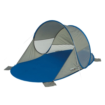 Obrazek Pludmales telts Calvia 200x120x90cm zila/pelēka