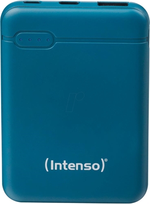 Attēls no Intenso Powerbank XS5000 petrol 5000 mAh incl. USB-A to Type-C