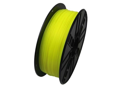 Picture of Gembird 3DP-PLA1.75-01-FY Filament - 3D printing materials Polylactic acid (PLA) Fluorescent yellow 1.0 kg