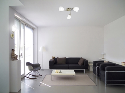 Attēls no Activejet Classic single wall lamp - BENITA nickel E27 for the living room