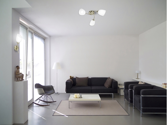 Изображение Activejet Classic single wall lamp - BENITA nickel E27 for the living room