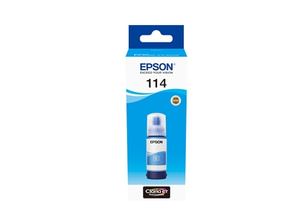 Attēls no Epson EcoTank cyan T 114 70 ml               T 07B2