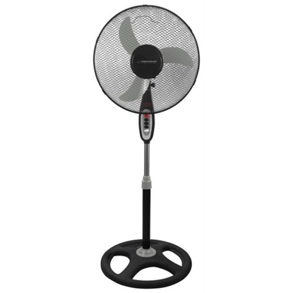 Attēls no Esperanza EHF002KE PEDESTAL COOLING FAN 16 INCH TYPHOON BLACK-GRAY