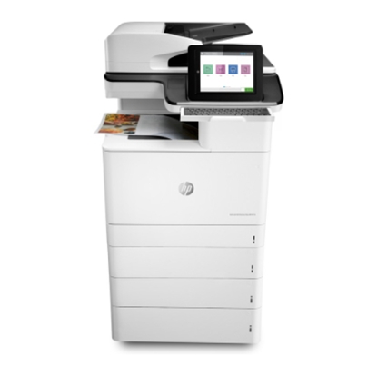 Изображение HP LaserJet Enterprise Flow MFP M776z AIO All-in-One Printer - A3 Color Laser, Print/Copy/Dual-Side Scan/Fax, Automatic Document Feeder, Auto-Duplex, LAN, WiFi, 46ppm, 200000 pages per month (replaces M775z)