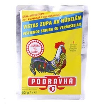 Изображение Zupa ar nūdelēm Podravka 62g