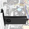 Picture of PCEM2-DC Adapter wewnętrzny PCIe x4, 1x M.2 NVMe M-key + 1x SATA B-key slot, chłodnica, SP & LP + radiator
