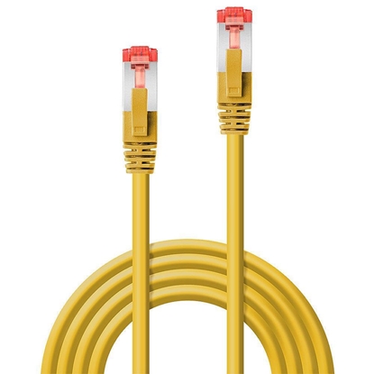 Attēls no Lindy RJ-45/RJ-45 Cat6 1m networking cable Yellow S/FTP (S-STP)
