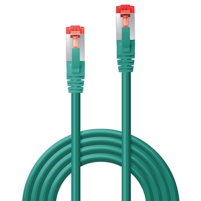 Picture of Lindy 3m Cat.6 S/FTP Cable, Green