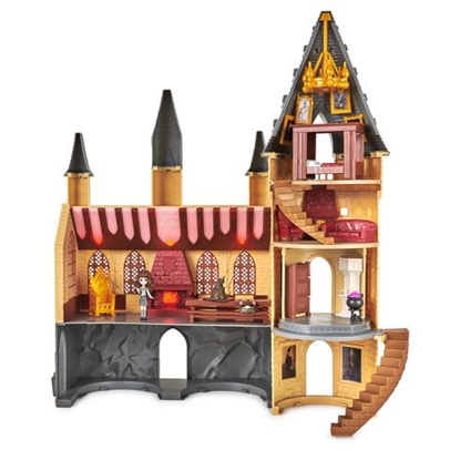Attēls no Wizarding World Harry Potter, Magical Minis Hogwarts Castle with 12 Accessories, Lights, Sounds & Exclusive Hermione Doll, Kids Toys for Ages 5 and up