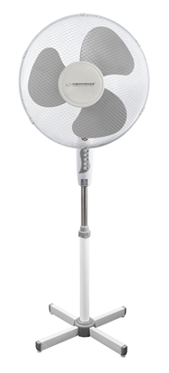 Picture of Esperanza EHF001WE Standing fan 16" White and Gray