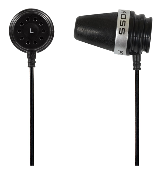 Picture of Koss | Sparkplug | Headphones | Wired | In-ear | Noise canceling | Black