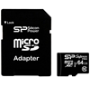 Picture of Silicon Power memory card microSDXC 64GB Superior Pro U3 + adapter