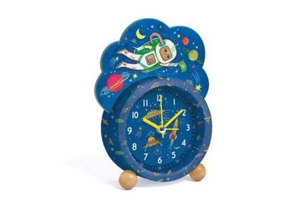 Picture of DJECO Outer space Quartz alarm clock Blue