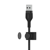 Picture of Belkin Flex Lightning/USB-A 2m mfi cert., black CAA010bt2MBK