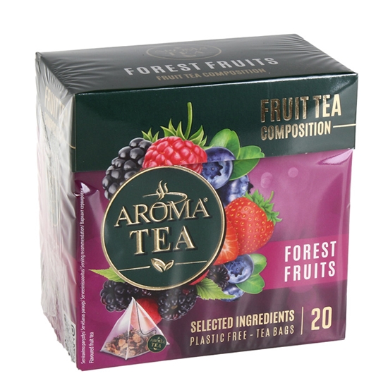 Picture of Tēja Aroma Pyramids Forest Fruits 20x40g