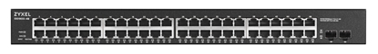 Attēls no Zyxel GS1900-48-EU0102F network switch L2 Gigabit Ethernet (10/100/1000) Black