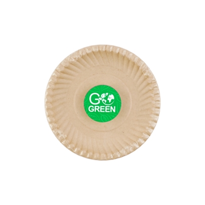 Attēls no Vienreizliet. Šķīvji Go Green cukurniedru 15cm 10gab.