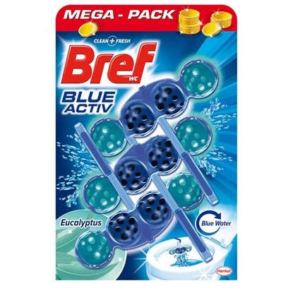 Picture of WC tīr.līdz.Bref color water eucaliptus 3x50g