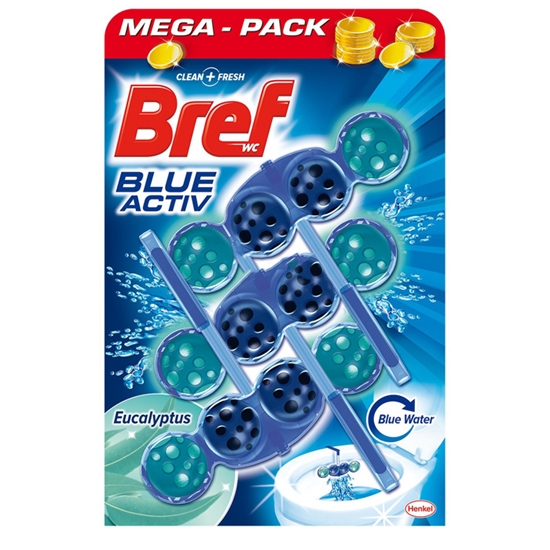 Изображение WC tīr.līdz.Bref color water eucaliptus 3x50g