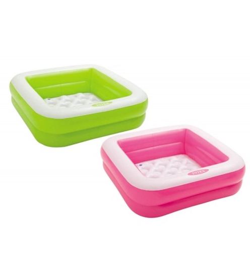 Picture of Baseins bērniem Kvadrāts piepūšamais ar piepušāmo dibeni no 1 līdz 3 gadiem 57 lit. 85x85x23 cm 57100