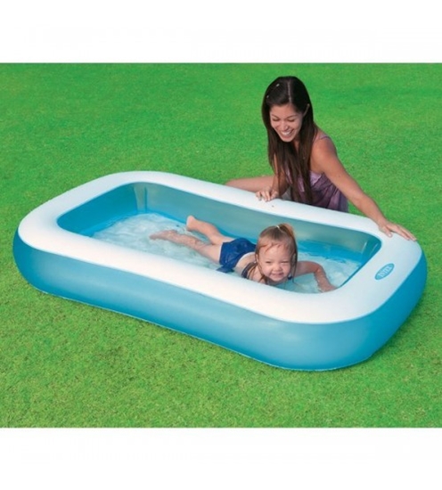 Изображение Baseins bērniem piepūšamais Taisnstūris ar piepušāmo dibeni 102 lit. 166x100x28cm 57403