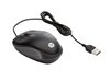 Изображение HP USB Wired 1000 dpi Lightweight Travel Mouse - Black