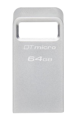 Attēls no Zibatmiņa Kingston DataTraveler Micro 64GB Ultra-small 