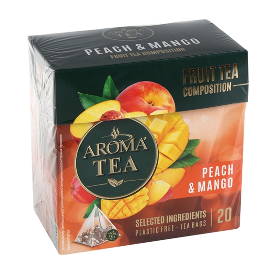 Picture of Tēja Aroma Pyramids Peach&Mango 20x40g
