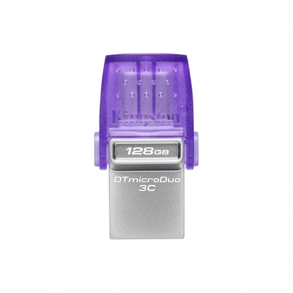 Изображение Zibatmiņa Kingston DataTraveler microDuo 3C 128GB USB Type-A + USB Type-C