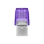 Attēls no Zibatmiņa Kingston DataTraveler microDuo 3C 256GB USB Type-A + USB Type-C