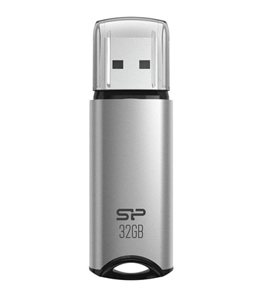 Picture of Silicon power USB Flash Drive Marvel Series M02 32 GB, Type-A USB 3.2 Gen 1, Silver