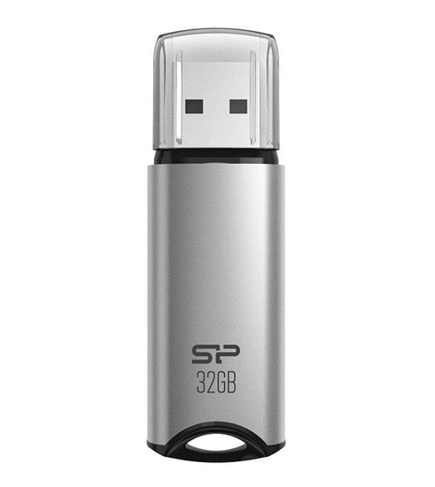 Picture of Silicon power USB Flash Drive Marvel Series M02 32 GB, Type-A USB 3.2 Gen 1, Silver
