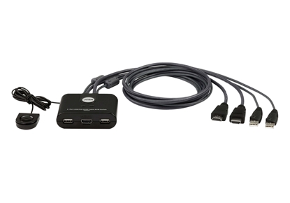 Изображение ATEN 2-Port USB FHD HDMI Cable KVM Switch