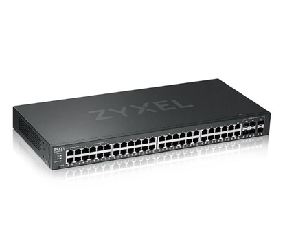 Attēls no Zyxel GS2220-50 44-Port + 4x SFP/Rj45 +2x SFP Gb