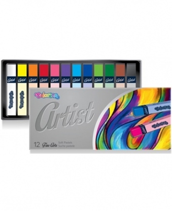 Attēls no Artist Soft Pastels 12 colours