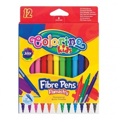 Pilt Colorino Kids Fibre pens 12 colours