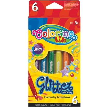 Picture of Colorino Kids Glitter markers 6 colours