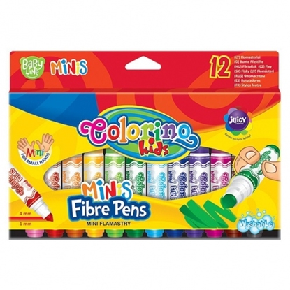 Pilt Colorino Kids Mini markers 12 colours