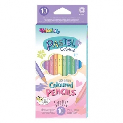 Attēls no Colorino Pastel Coloured pencils 10 colours