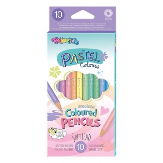 Изображение Colorino Pastel Coloured pencils 10 colours